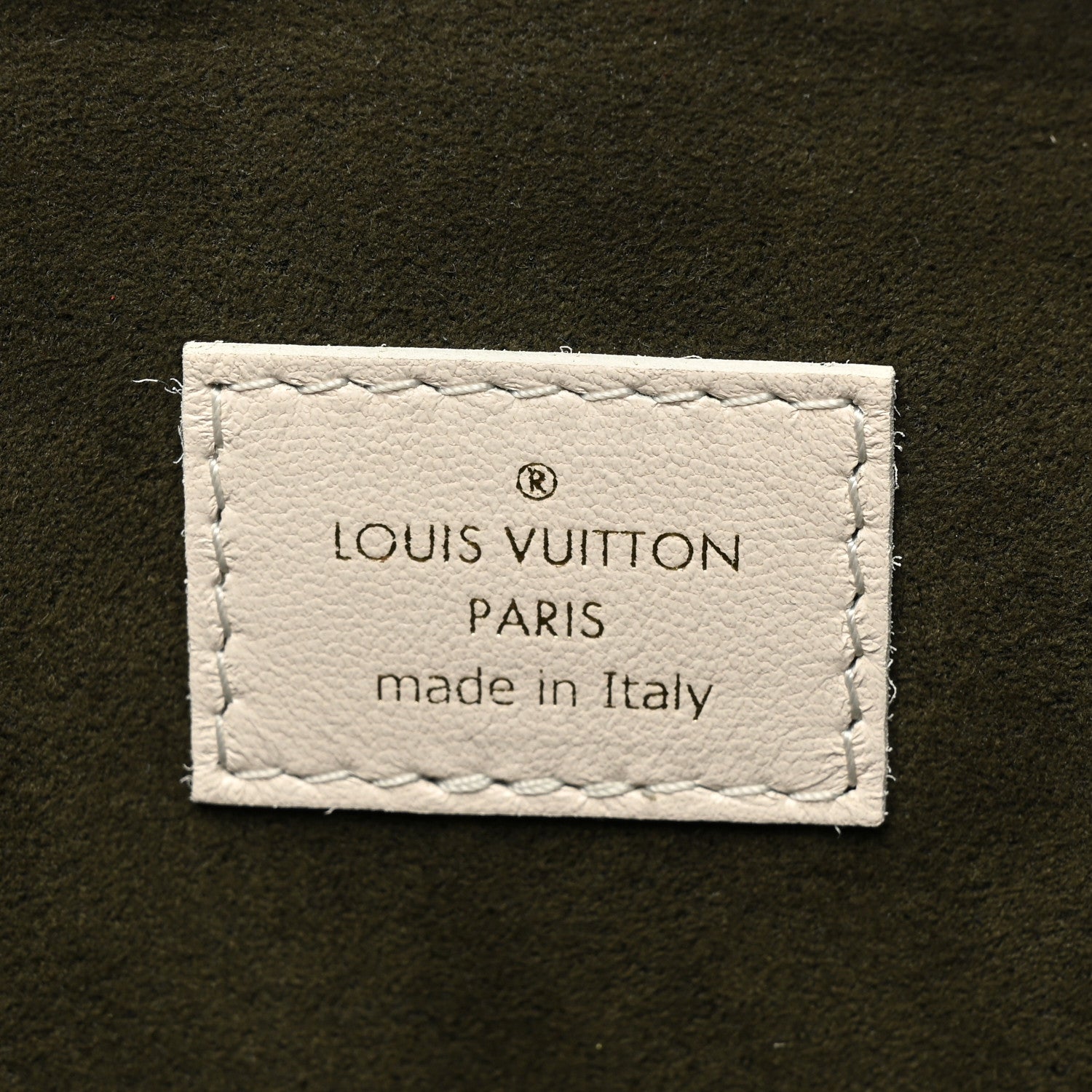 Louis Vuitton Lambskin Embossed Monogram Coussin PM Cream 8 of 12