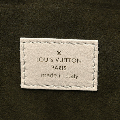 Louis Vuitton Lambskin Embossed Monogram Coussin PM Cream 8 of 12