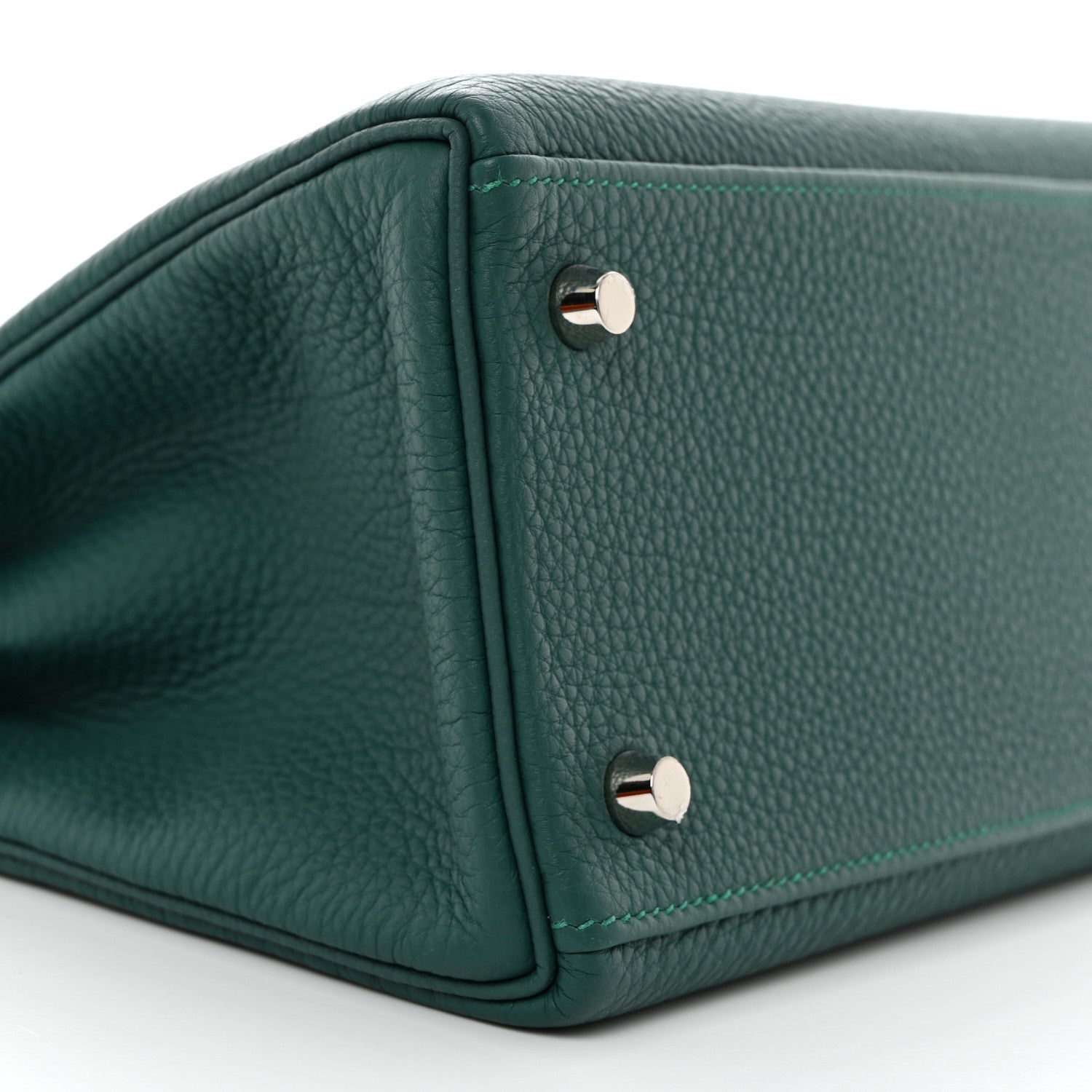 Hermes Togo Kelly Retourne 28 Malachite 9 of 11