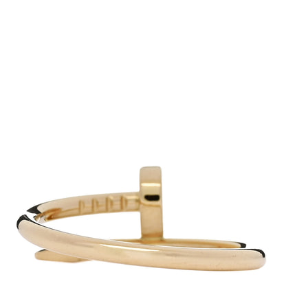 Cartier 18K Yellow Gold Small Juste Un Clou Ring 51 5.75 3 of 6