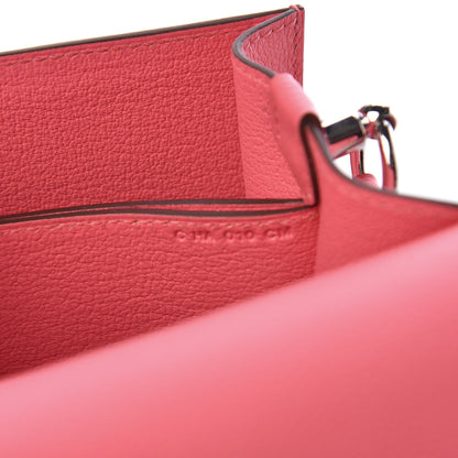Hermes Evercolor Mini Sac Roulis Rose Azalee 9 of 11