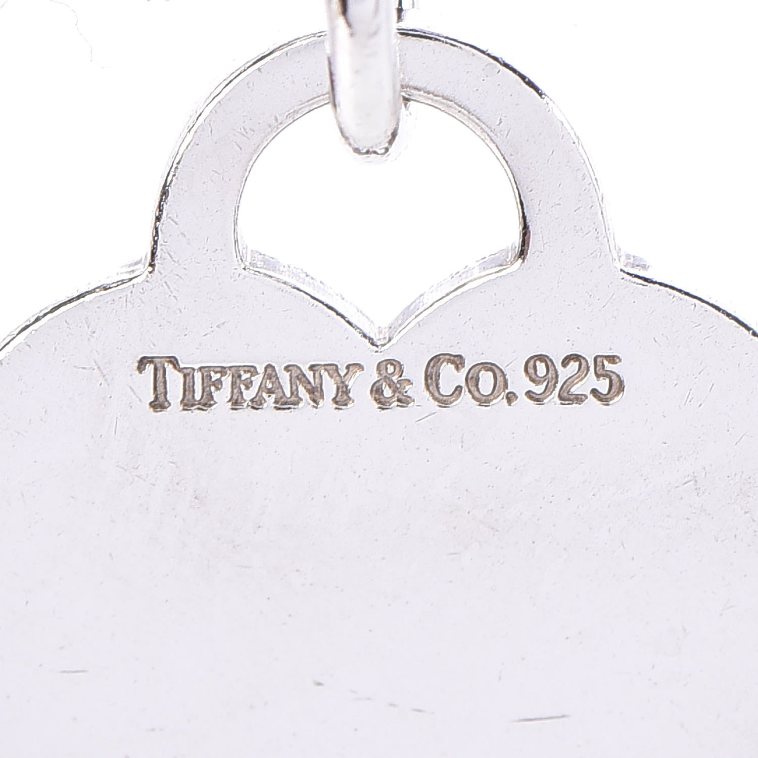Tiffany Sterling Silver Heart Tag Necklace 6 of 6