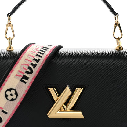 Louis Vuitton Epi Twist Top Handle Shoulder Bag MM Black 8 of 11