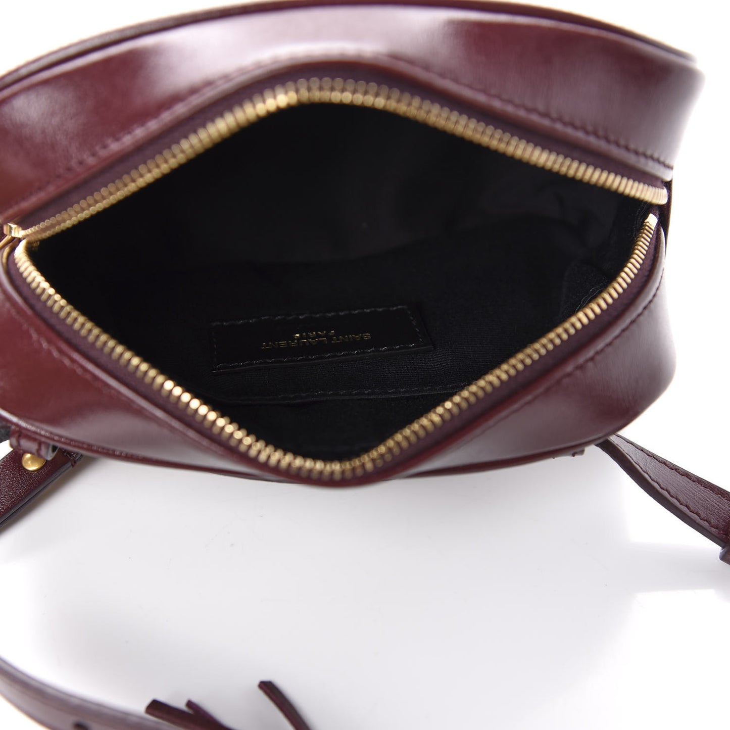 Calfskin Canvas Monogram Lou Belt Bag Natural Dark Legion Red