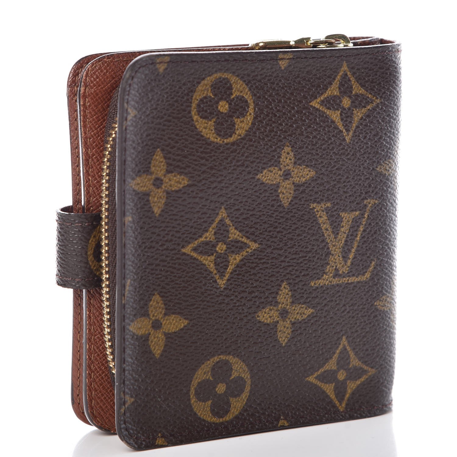 Louis Vuitton Monogram Compact Zippe Zipped Wallet 3 of 8