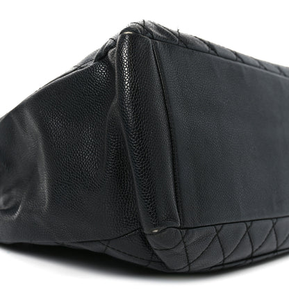 Chanel Caviar Quilted Grand Shopping Tote GST Black 9 of 12