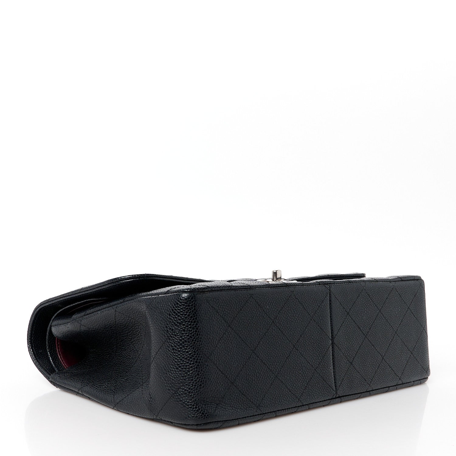 Chanel Caviar Quilted Jumbo Double Flap Black 4 of 11