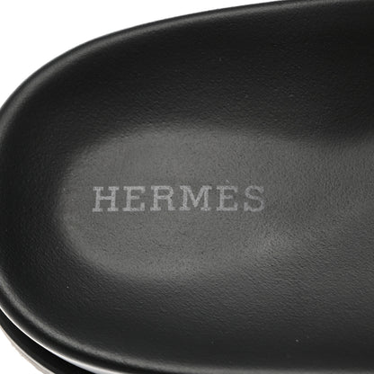 Hermes Calfskin Womens Chypre Sandals 41 White 6 of 8