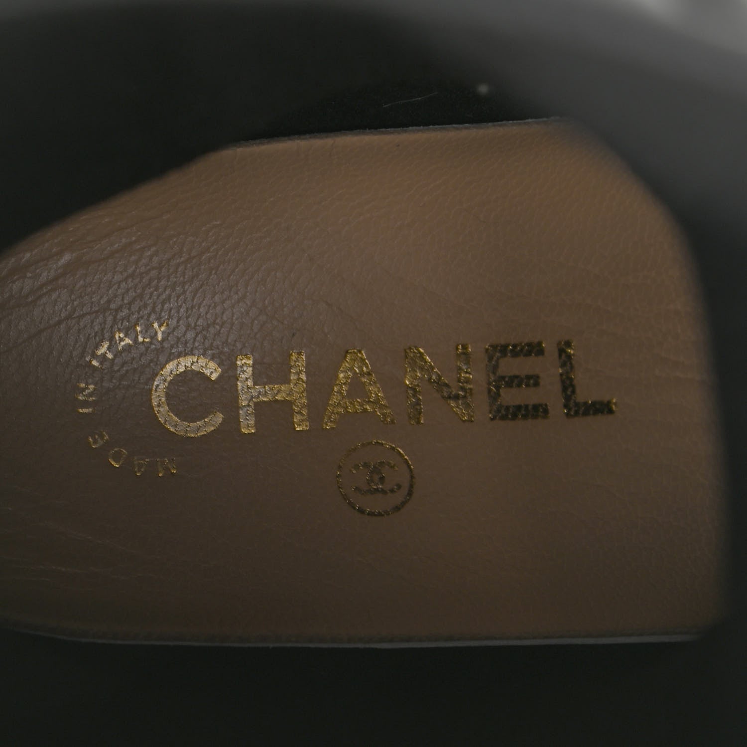 Chanel Rubber Camellia Rain Boots 38 Black 7 of 10
