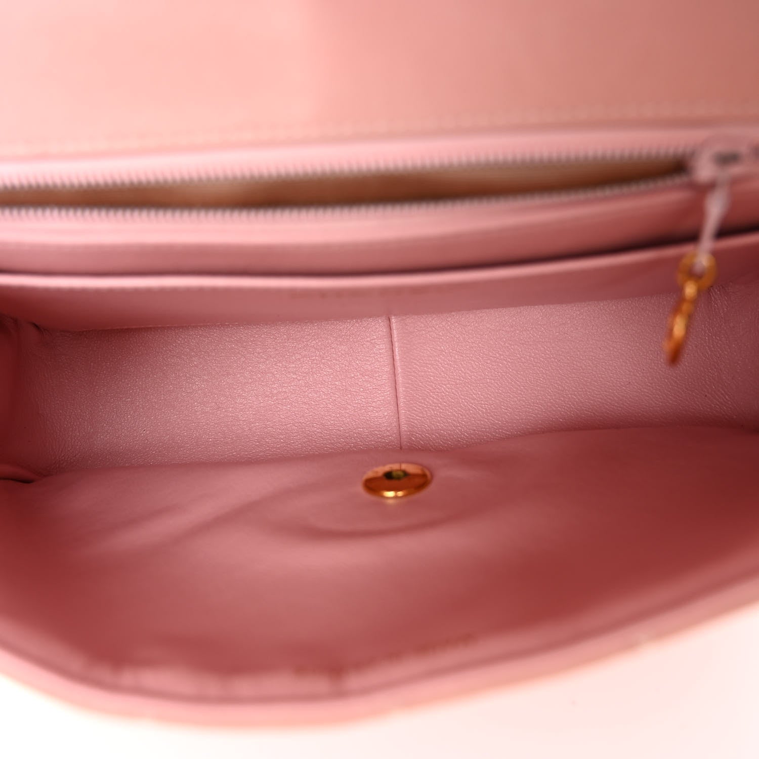 Chanel Lambskin Quilted Medium Single Flap Light Pink 5 of 10