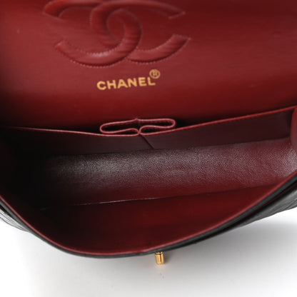 Chanel Lambskin Quilted Medium Double Flap Black 5 of 10