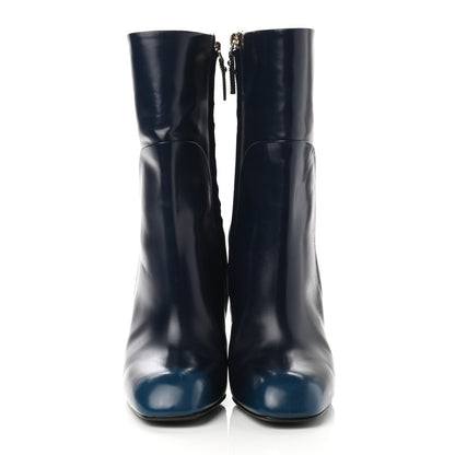 Louis Vuitton Calfskin Provoc Ankle Boots 36.5 Marine 2 of 9