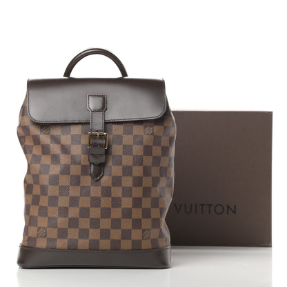 Louis Vuitton Damier Ebene Soho Backpack 17 of 17