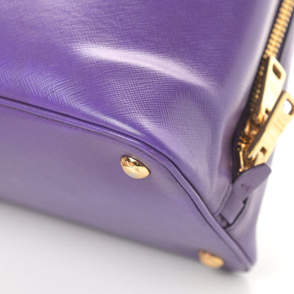 Prada Saffiano Lux Large Promenade Tote Viola 12 of 16
