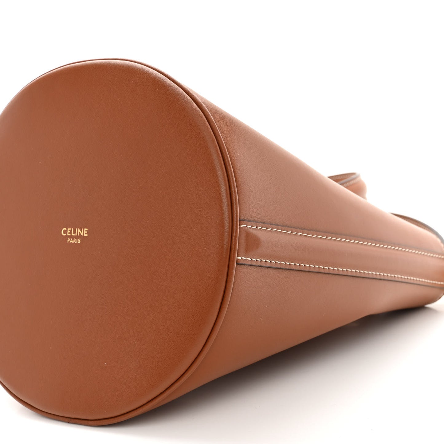 Smooth Calfskin Teen Bucket 16 Tan