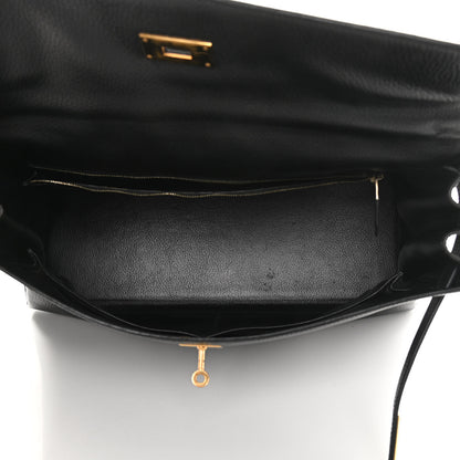 Hermes Ardennes Kelly Retourne 40 Black 4 of 14
