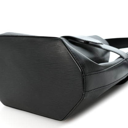 Louis Vuitton Epi Sac D'epaule Black 9 of 9