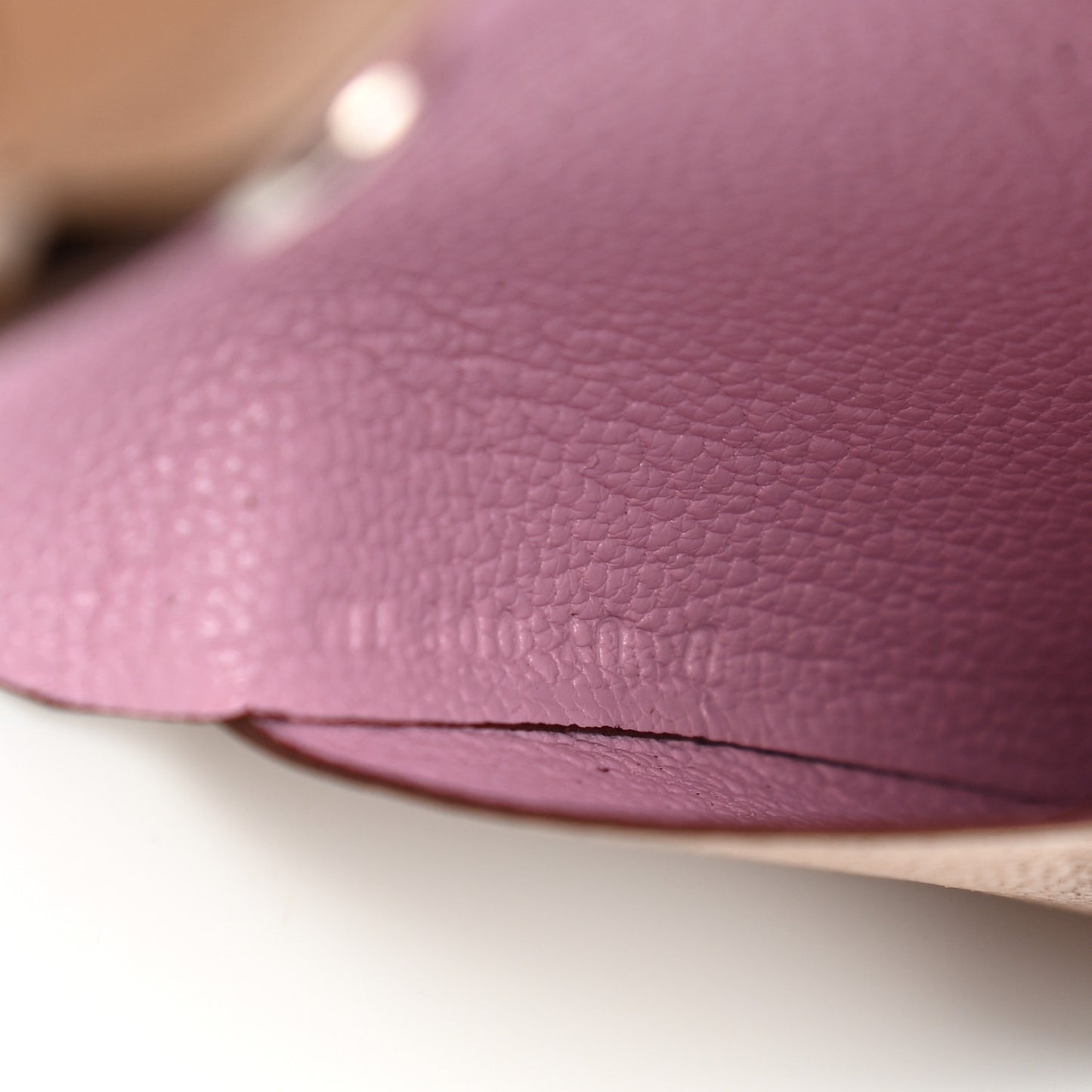 Chevre Mysore Verso Calvi Duo Card Case Quebracho Mauve Sylvestre