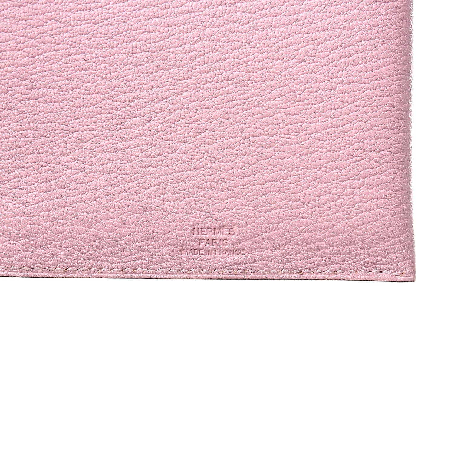 Hermes Chevre Mysore Tarmac PM Passport Holder Rose Sakura 6 of 9