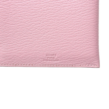Hermes Chevre Mysore Tarmac PM Passport Holder Rose Sakura 6 of 9