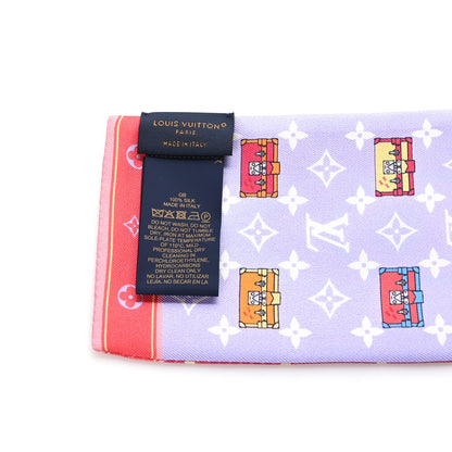 Louis Vuitton Silk Monogram Minimalle Bandeau Lilac 4 of 4