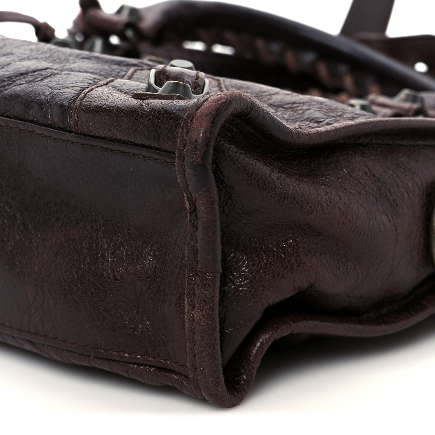 Agneau Classic Hardware Mini City Cigare Fonce
