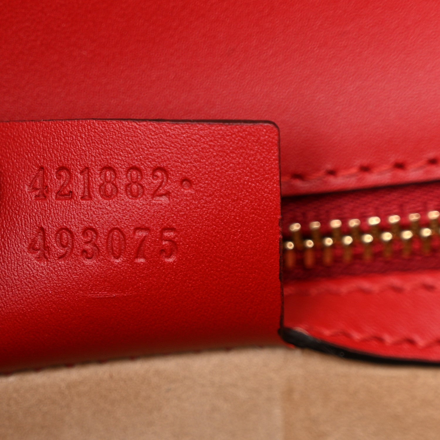 Gucci Calfskin Small Sylvie Shoulder Bag Hibiscus Red 7 of 11