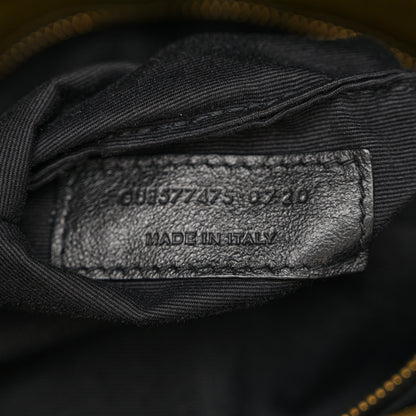 Saint Laurent Lambskin Quilted Medium Loulou Puffer Monogram Chain Satchel Seaweed 7 of 11