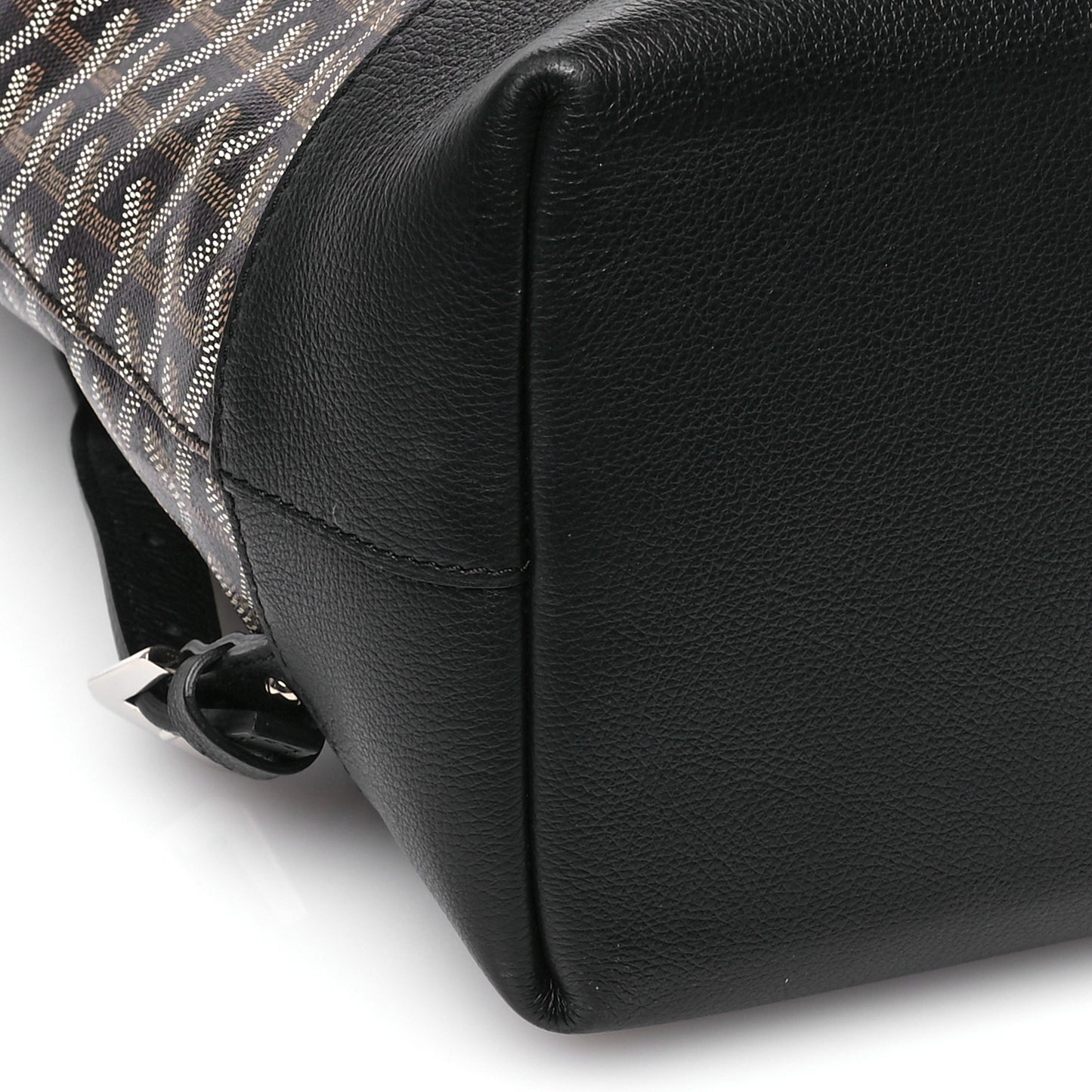 Goyardine Calfskin Cisalpin Backpack Black