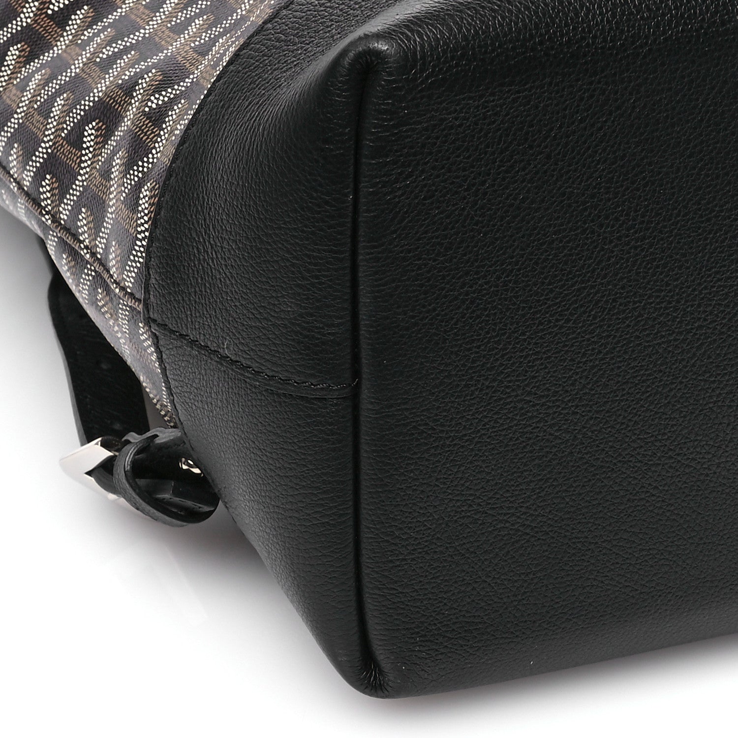 Goyard Goyardine Calfskin Cisalpin Backpack Black 8 of 9
