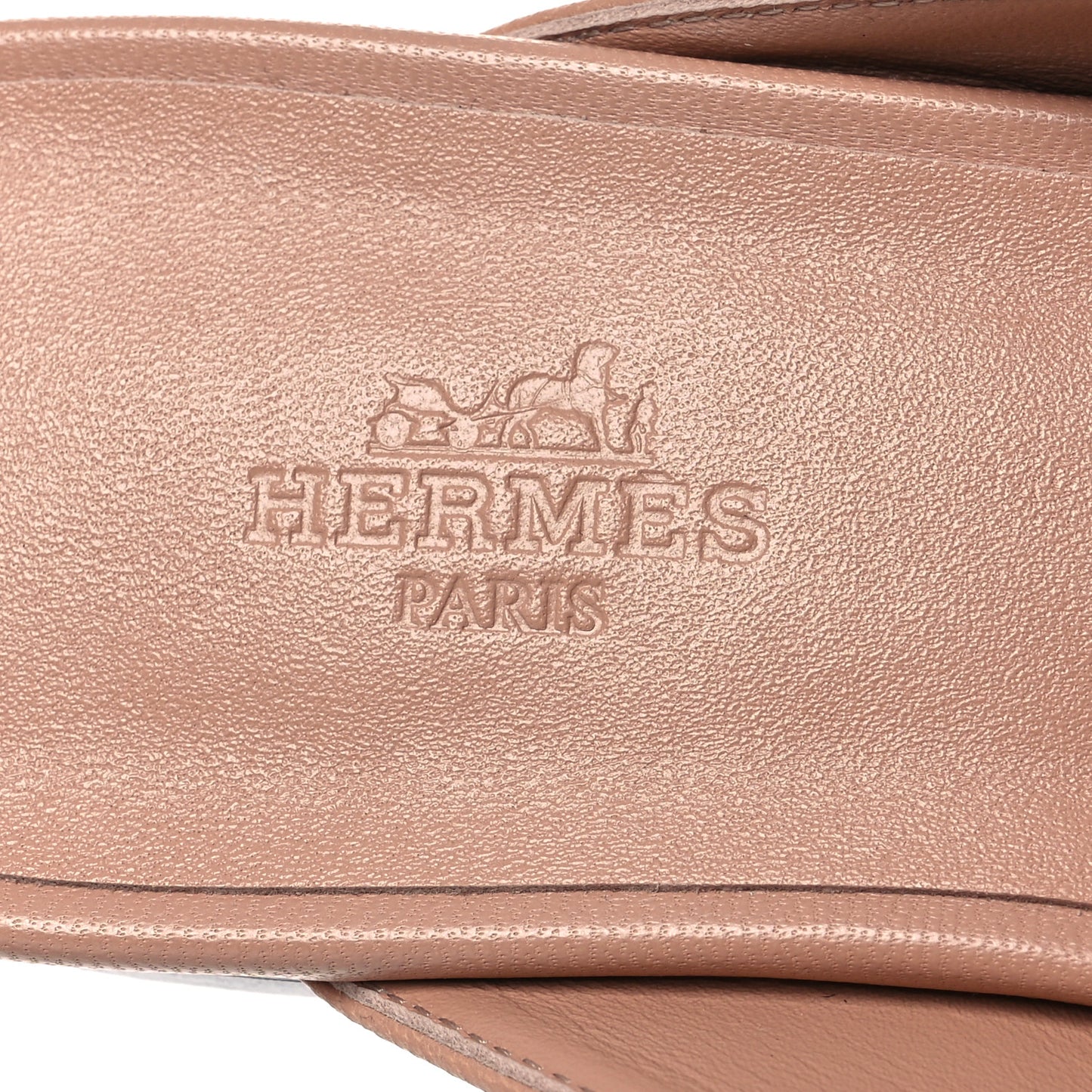 Calfskin Oz Mules 37 Beige Nude