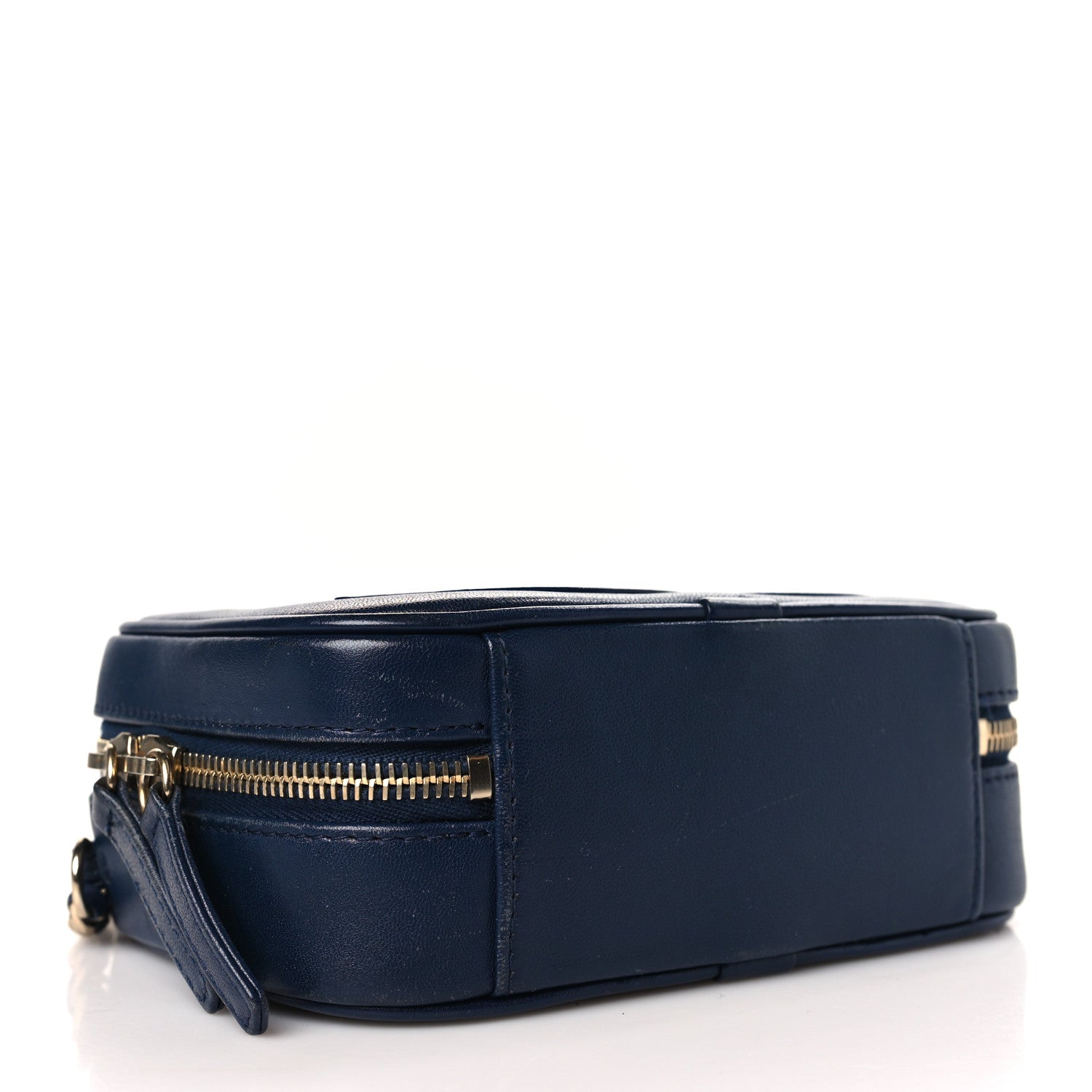 Chanel Lambskin CC Mania Camera Case Blue 3 of 8