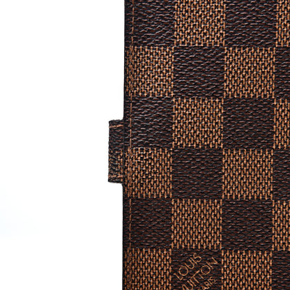 Louis Vuitton Damier Ebene Small Ring Agenda Cover 8 of 11