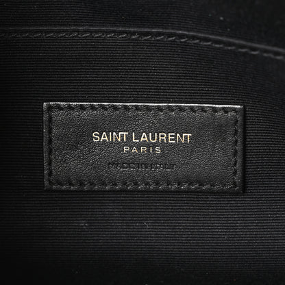 Saint Laurent Grain De Poudre Monogram Belt Bag Rouge Eros 6 of 10