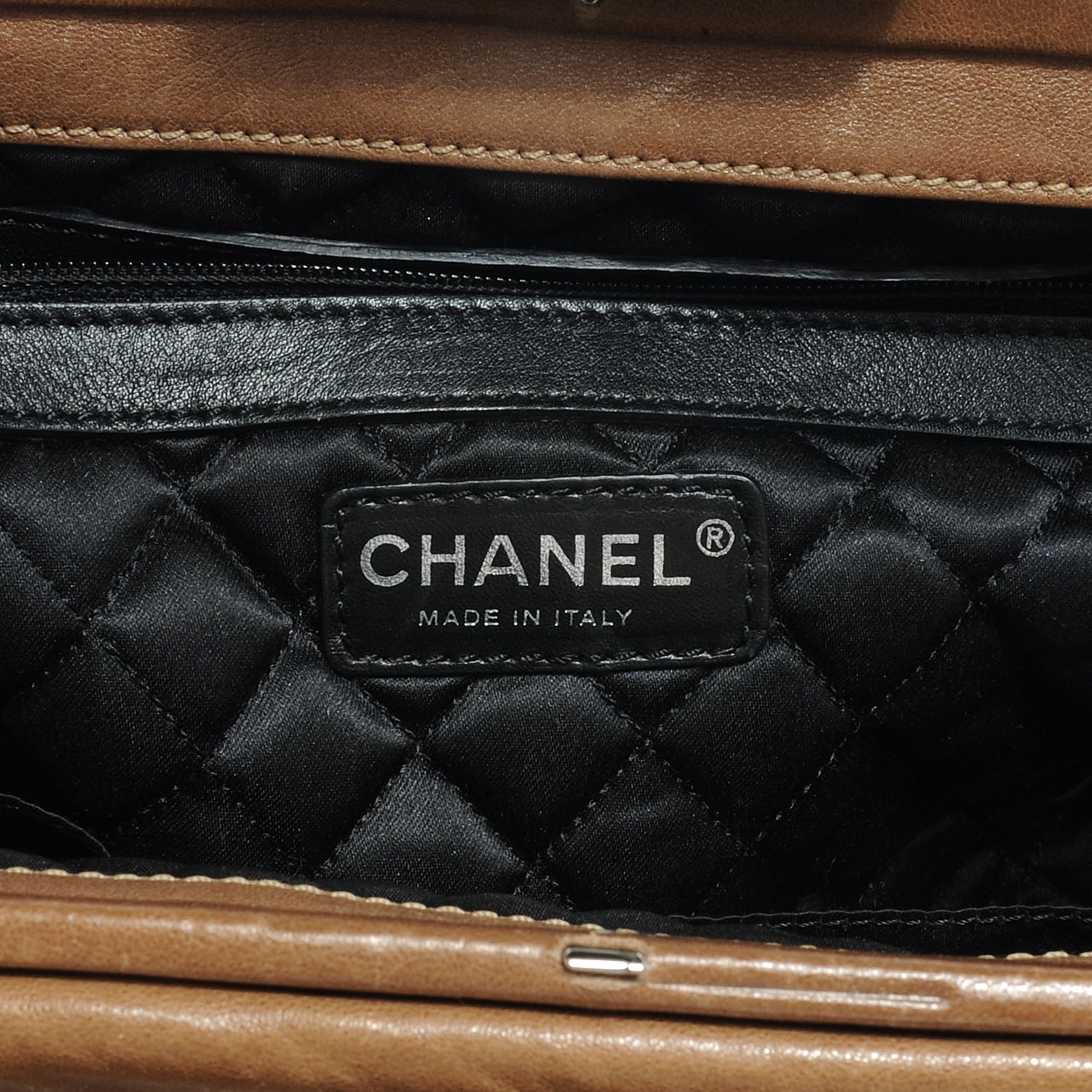 Chanel Calfskin Small Perfect Day Tote Brown 13 of 18