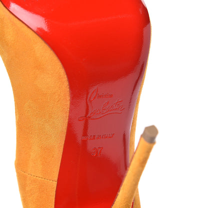 Christian Louboutin Veau Velours So Kate 120 Pumps 37 Full Moon 6 of 8