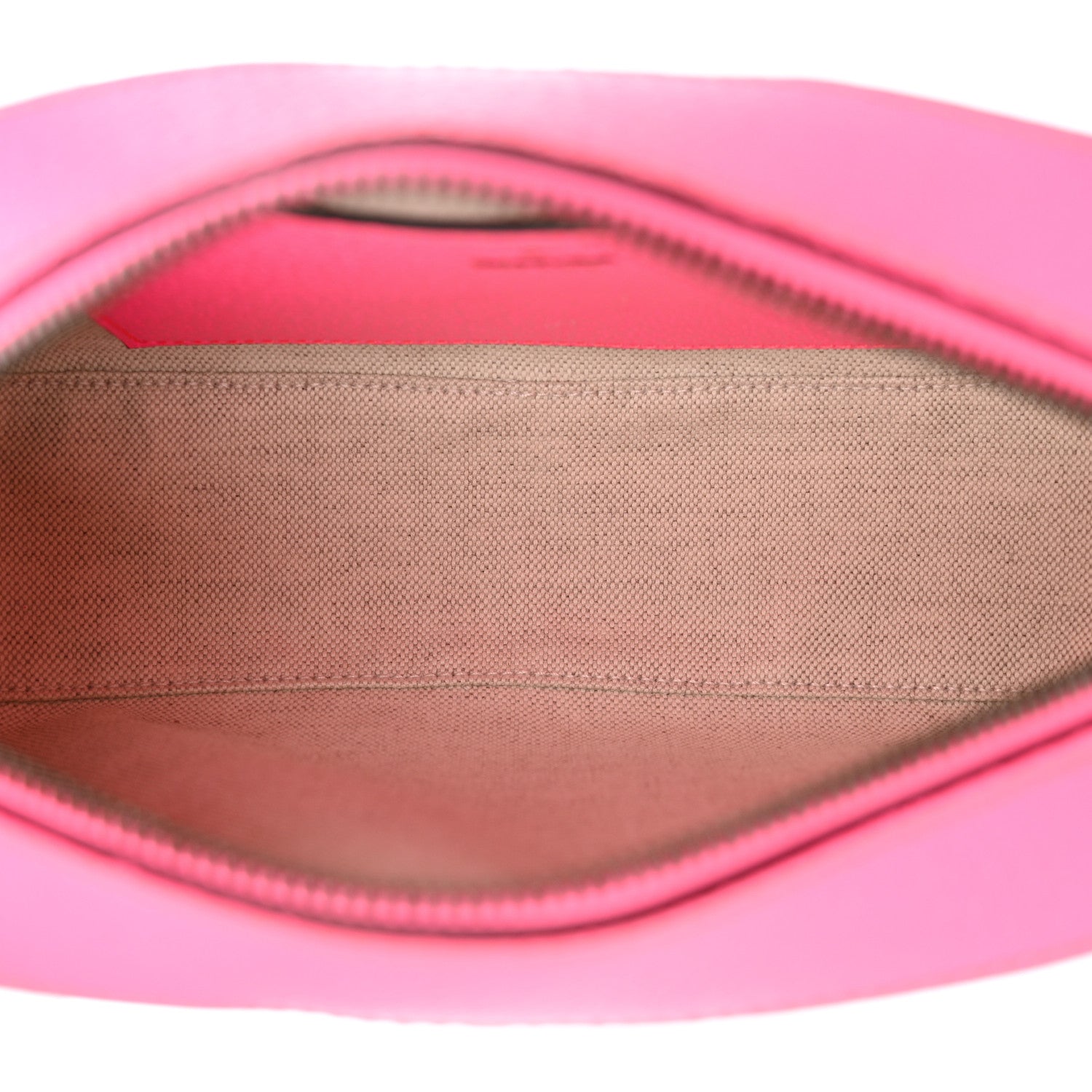 Gucci GG Supreme Monogram Textured Dollar Calfskin Web Ophidia Small Crossbody Bag Beige Ebony Fuchsia 5 of 10