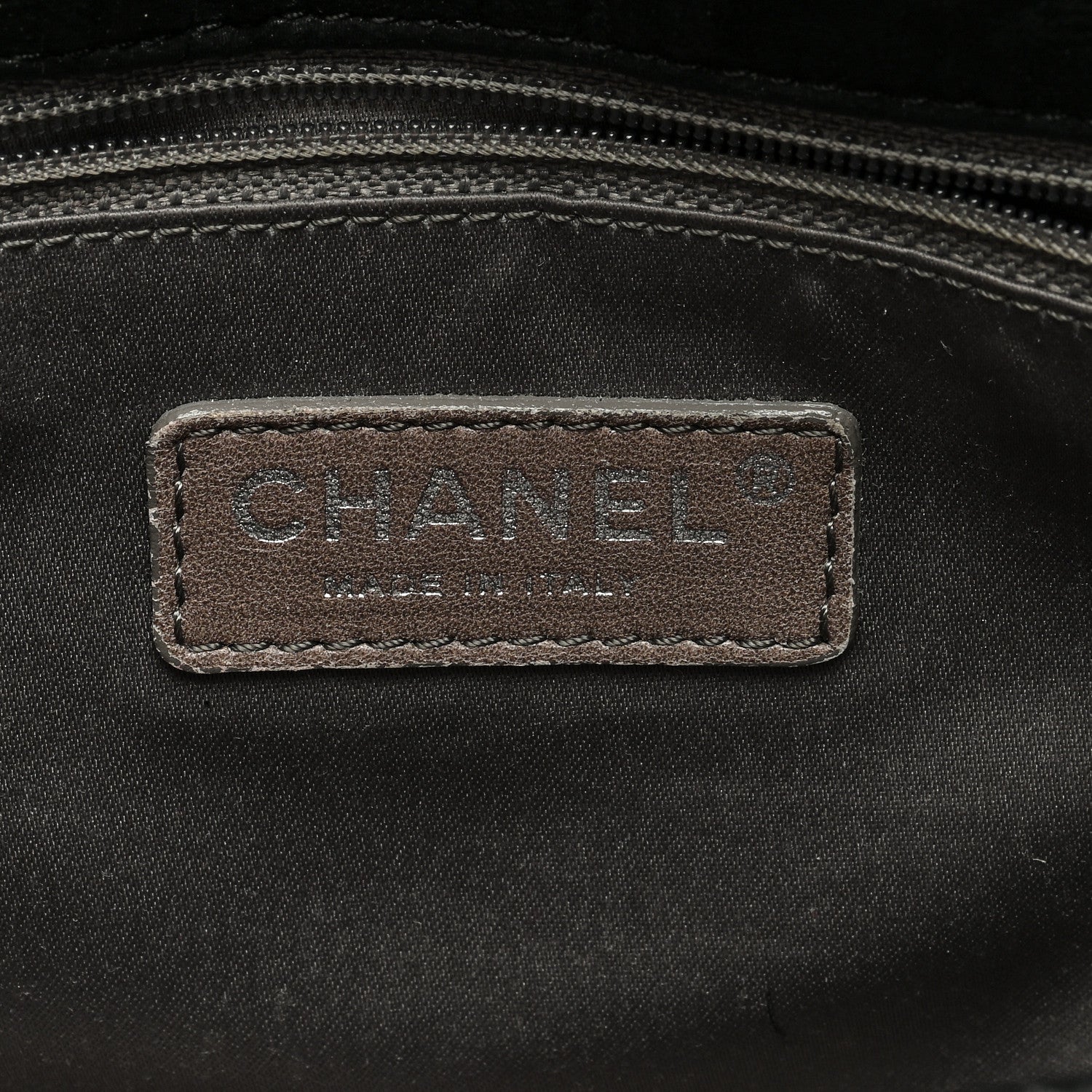 Chanel Coated Canvas Quilted Le Marais Flap Black 6 of 9