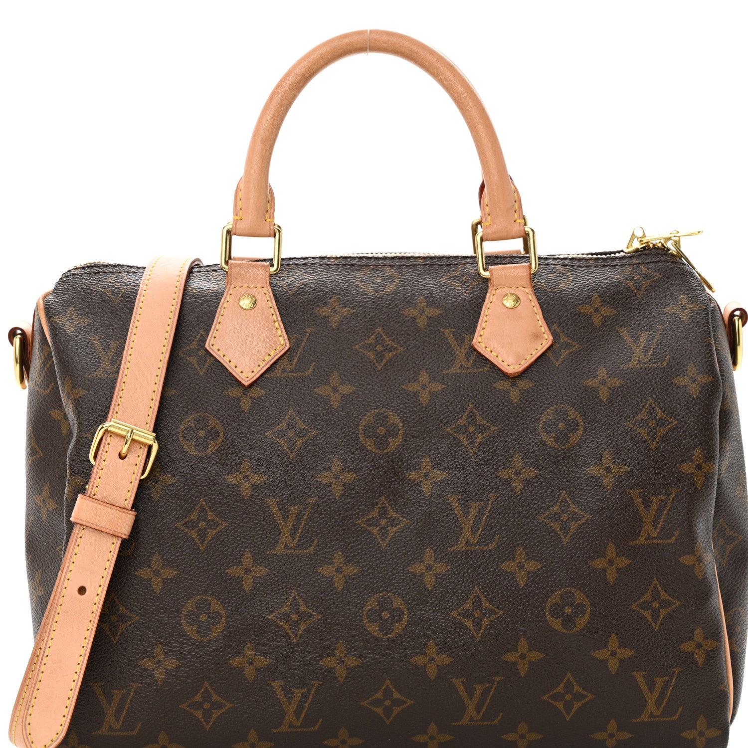 Louis Vuitton Monogram Speedy Bandouliere 30 8 of 15