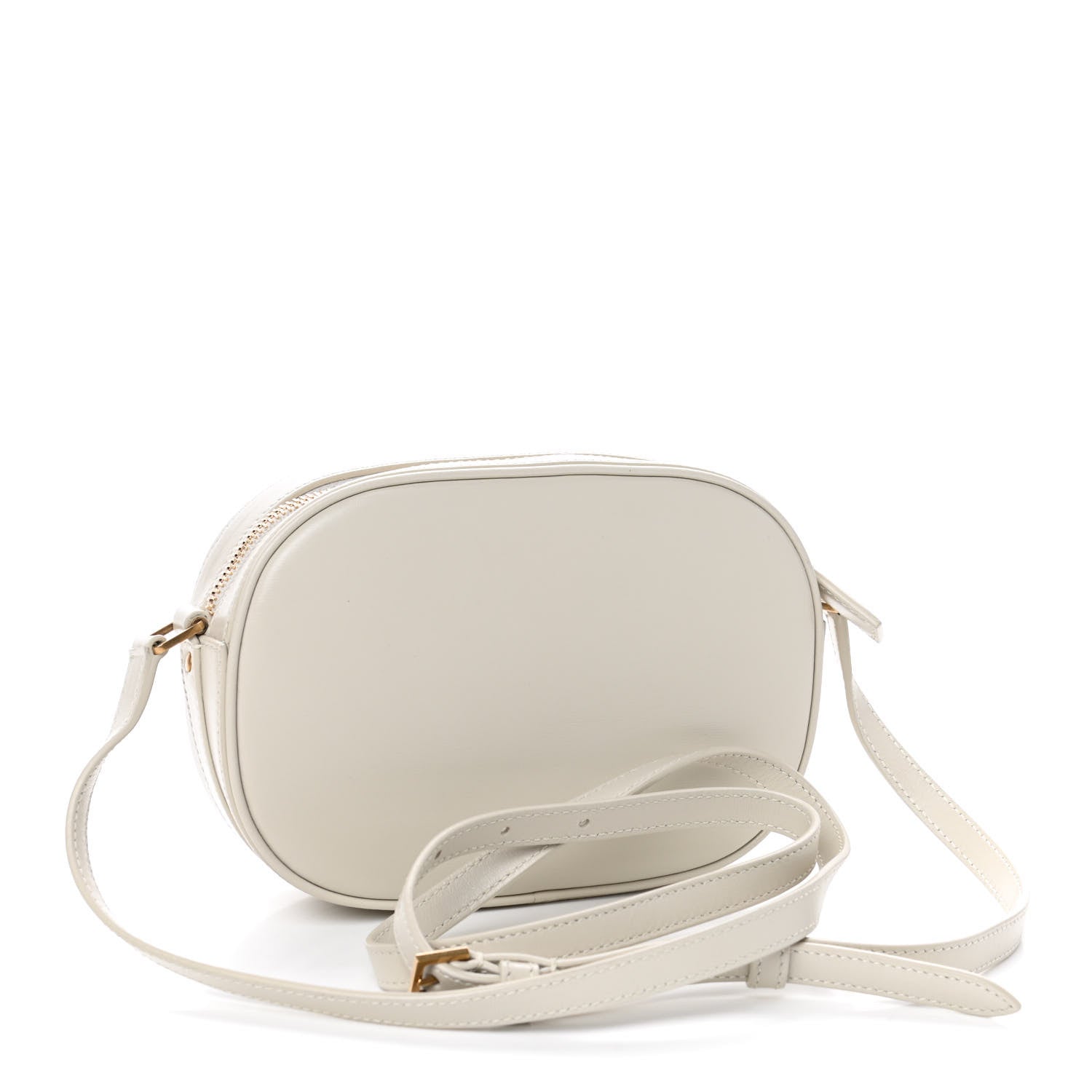 Saint Laurent Calfskin Le 61 Camera Bag White 2 of 4