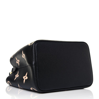 Louis Vuitton Empreinte Monogram Giant Neonoe MM Black Beige 4 of 12