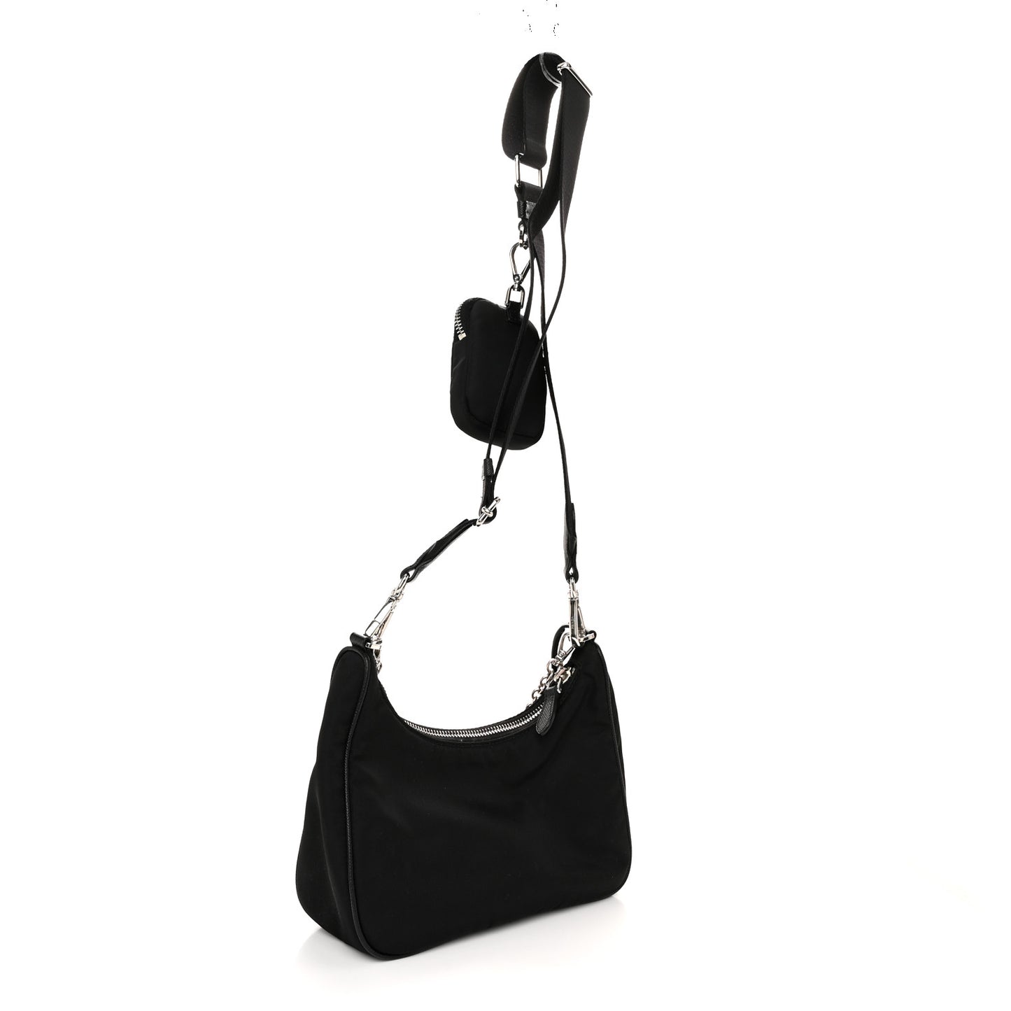 Nylon Re-Edition 2005 Shoulder Bag Black