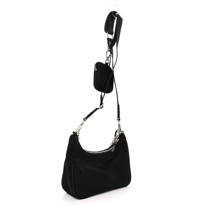Prada Nylon Re-Edition 2005 Shoulder Bag Black 3 of 11