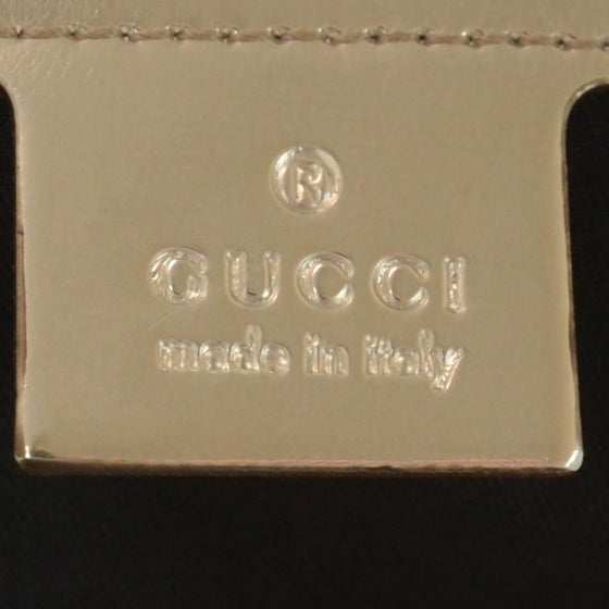 Gucci Monogram Medium Joy Boston Metallic 6 of 9