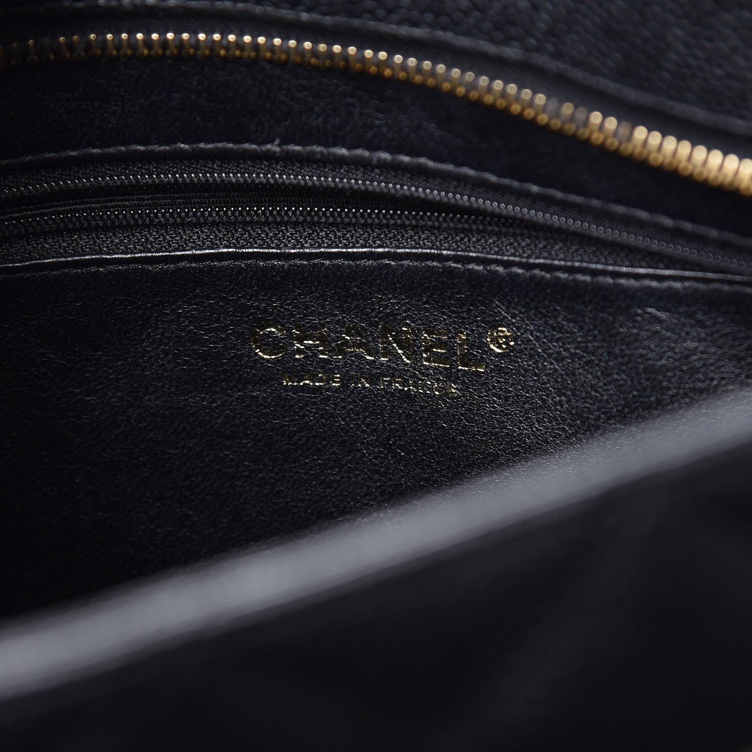 Chanel Caviar Quilted Medallion Tote Black 6 of 9