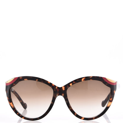 Louis Vuitton Ivy Cat Sunglasses Z0736W Tortoise 2 of 8