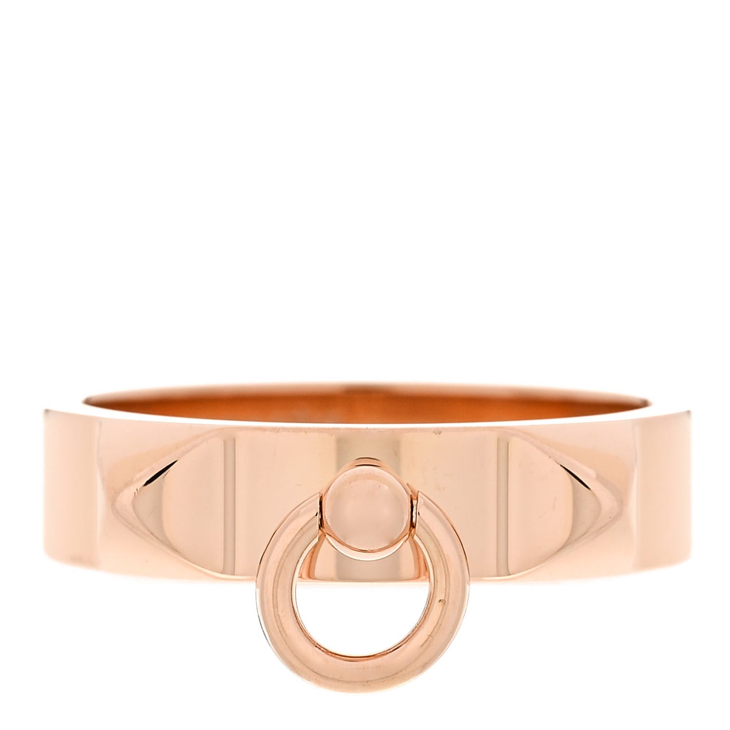 18K Rose Gold PM Collier De Chien Ring 57 8