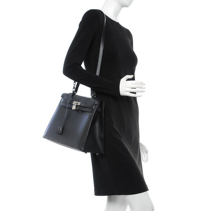 Hermes Epsom Kelly Sellier 35 Black 3 of 11