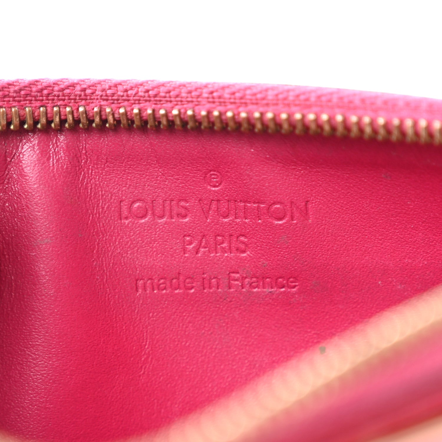 Louis Vuitton Vernis Key Pouch Rose Indien 6 of 12