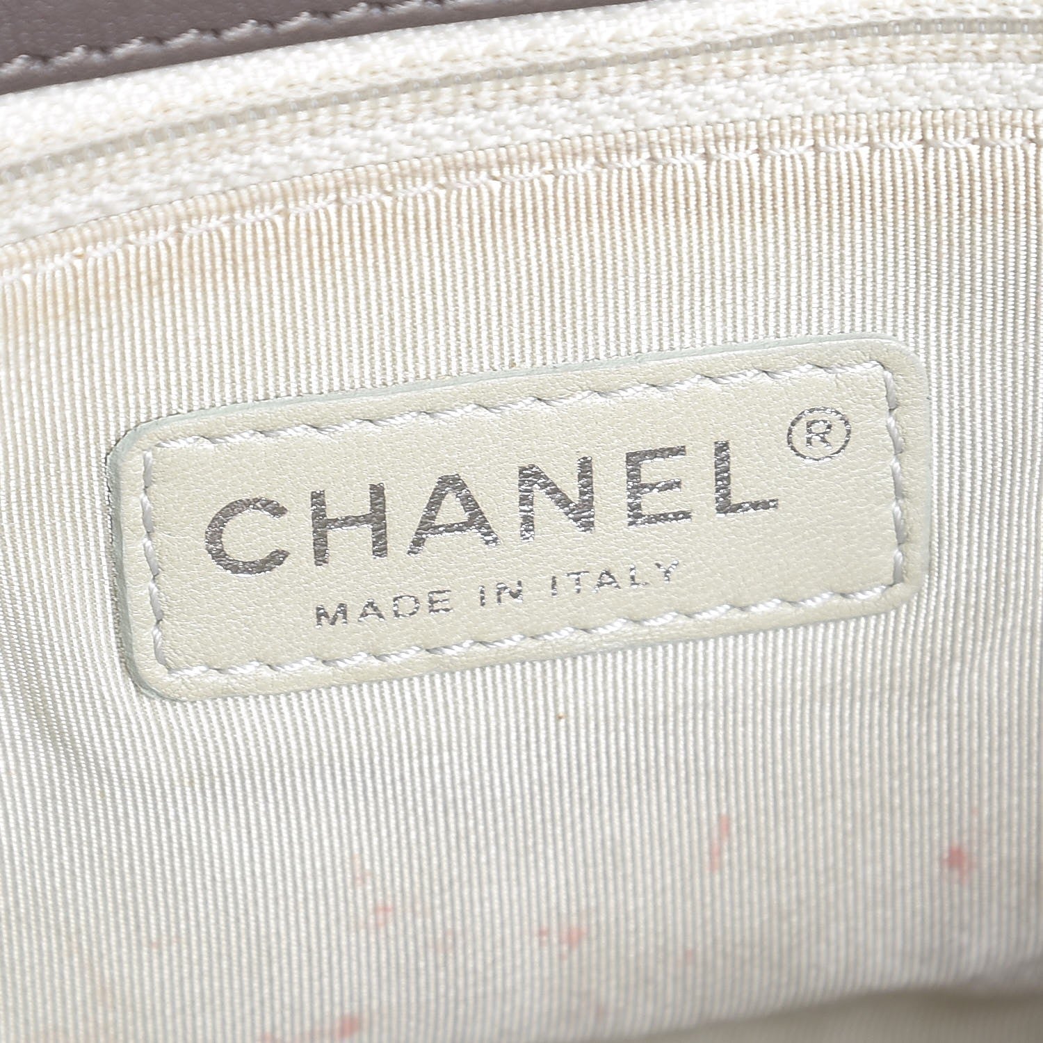 Chanel Washed Lambskin Quilted Mini Chain Around Flap Taupe 6 of 9